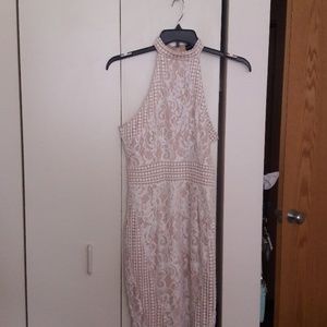 Cotton thread sleeveless Dress